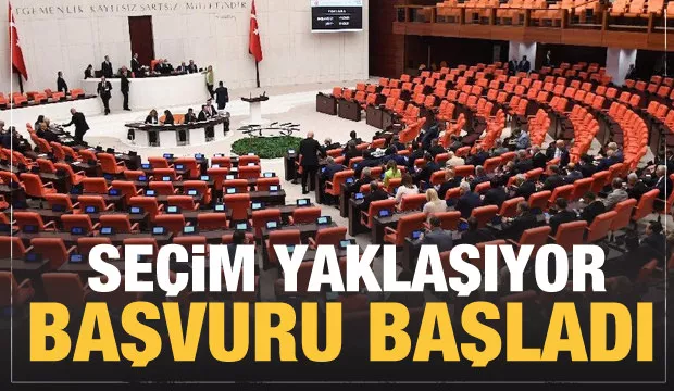 Milletvekilliği aday adaylığı başvuruları bugün başlıyor