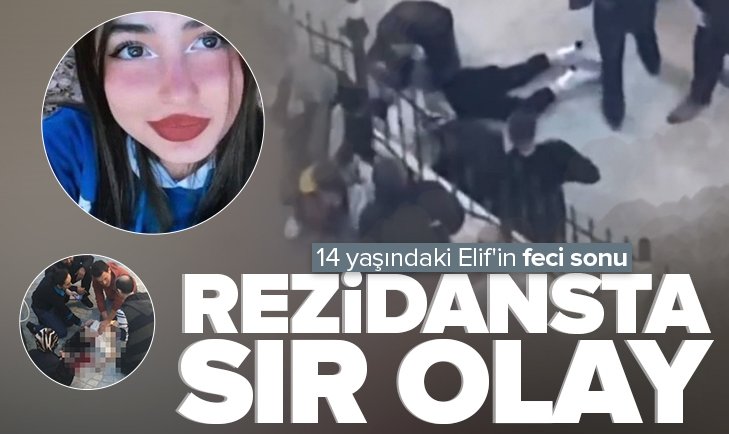 Rezidansta kan donduran ölüm! 14 yaşındaki kız 15. kattan aşağıya düştü