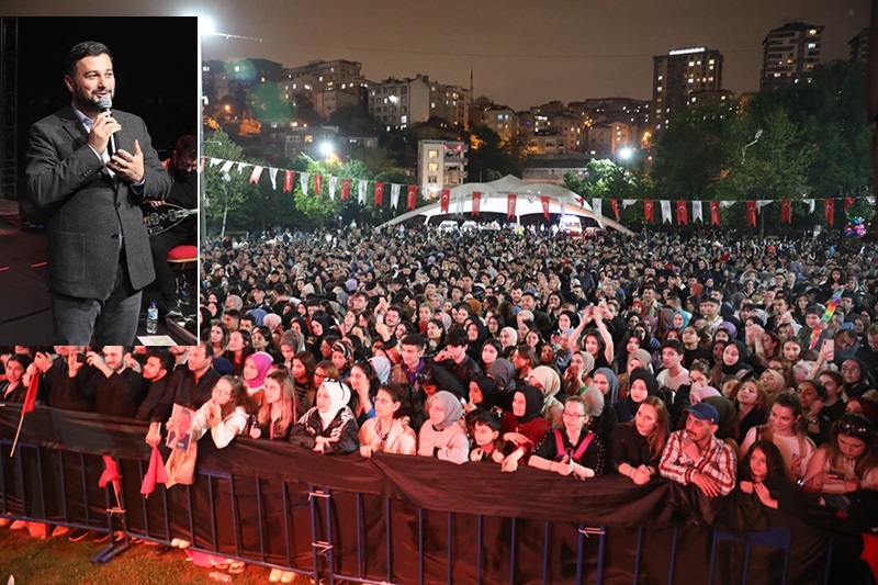 KÂĞITHANE’DE YEŞİL VADİ GENÇLİK KONSERLERİ BAŞLADI