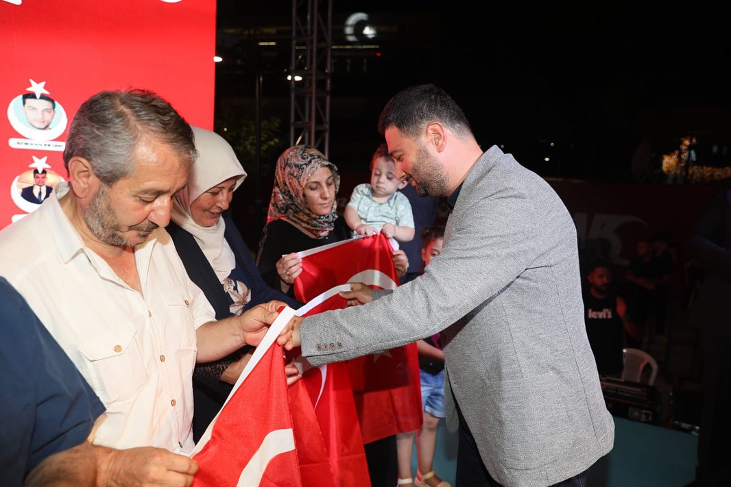 KAĞITHNE’DE ŞEHİTLER DUALARLA ANILDI