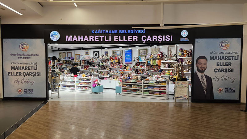 MAHARETLİ ELLER ÇARŞISI’NDA KADINLARIN YETENEKLERİ HAYAT BULUYOR