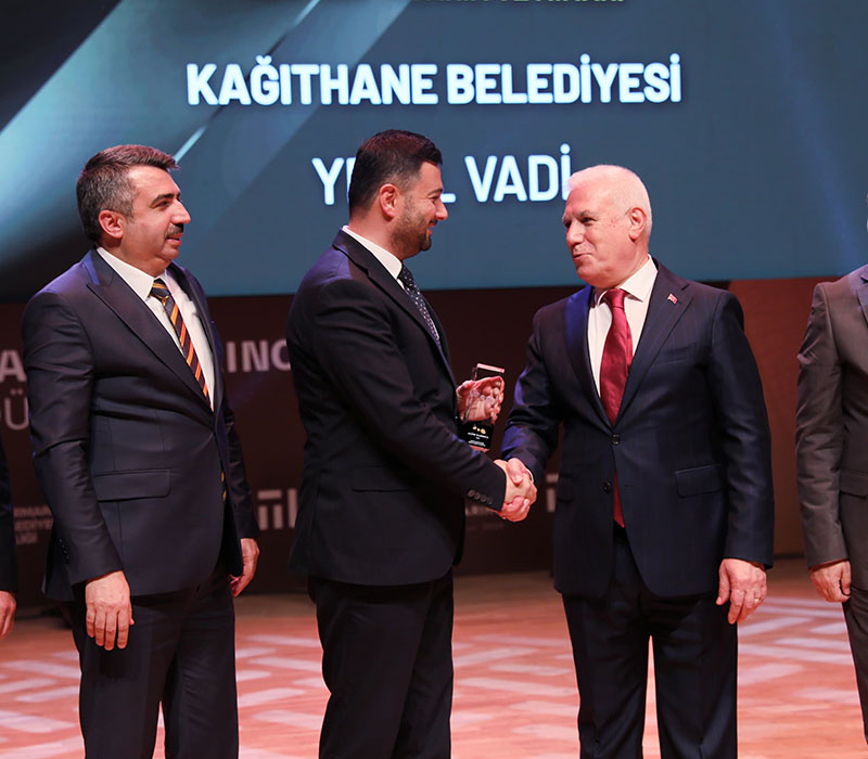 KÂĞITHANE BELEDİYESİ’NE PRESTİJLİ ÖDÜL