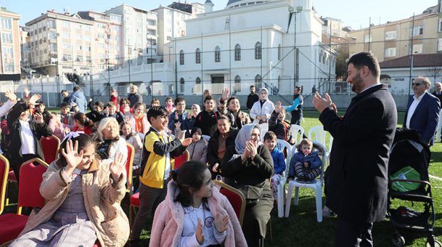 Kâğıthane’de sporun yeni merkezi: abide-i hürriyet spor sahası açıldı