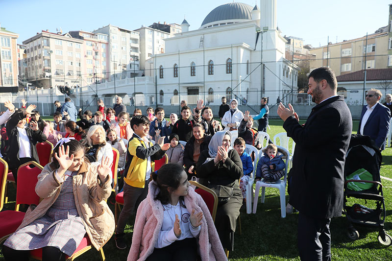 KÂĞITHANE’DE SPORUN YENİ MERKEZİ: ABİDE-İ HÜRRİYET SPOR SAHASI AÇILDI