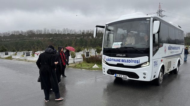 KÂĞITHANE BELEDİYESİ’NDEN VATANDAŞLARA KABİR ZİYARETİ KOLAYLIĞI