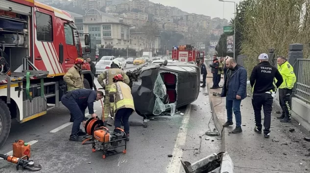 Kağıthane’de Trafik Kazası: Yaralılar Hastanede